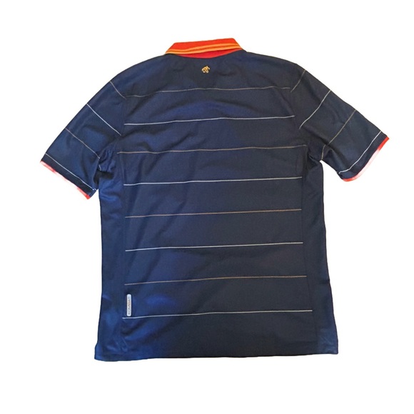 Kappa Blue Soccer Jersey with Red and Yellow Accents - Picture 5 of 7